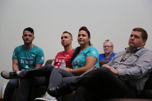 Members of Human Hug Project