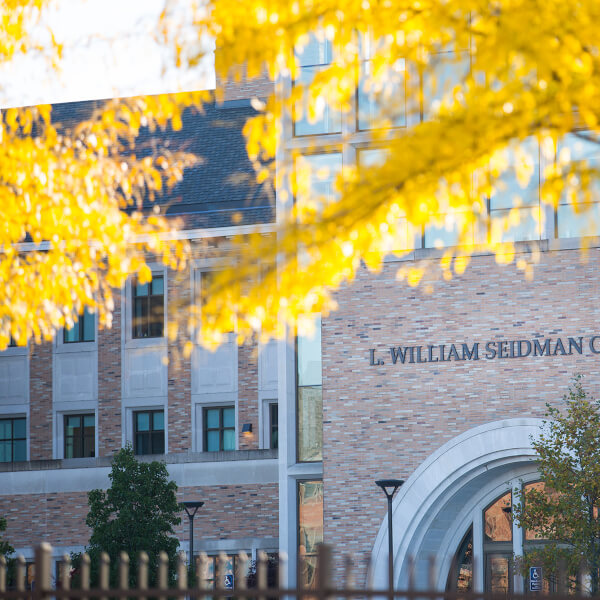 photo of Seidman Center in the fall