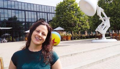 Among Grand Valley's many successful alumni is Angela Mistretta, who landed a position at Pixar Animation Studios
