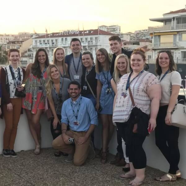 GVSU students are spending two weeks in France working at the Cannes International Film Festival.
