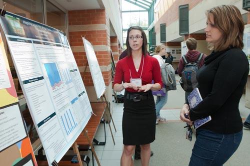 Pictured is Student Scholars Day 2012. This year's event will take place on Wednesday.