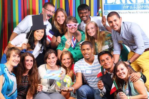 Pictured are attendees at the 2013 Study Abroad Alumni Reunion. This year�s event is set for September 25; the campus community is invited.