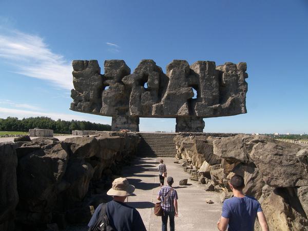Memorial at Majdanek concentration camp. Photo courtesy Rob Franciosi.