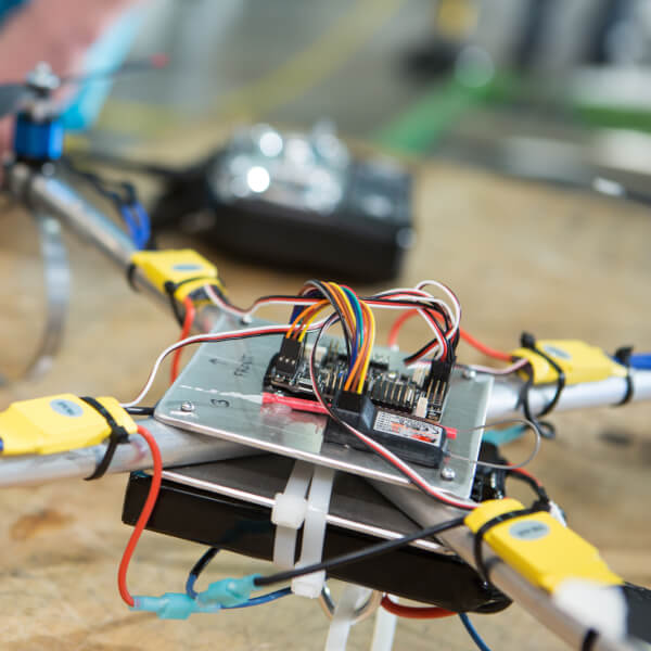 A photo of a student project. 