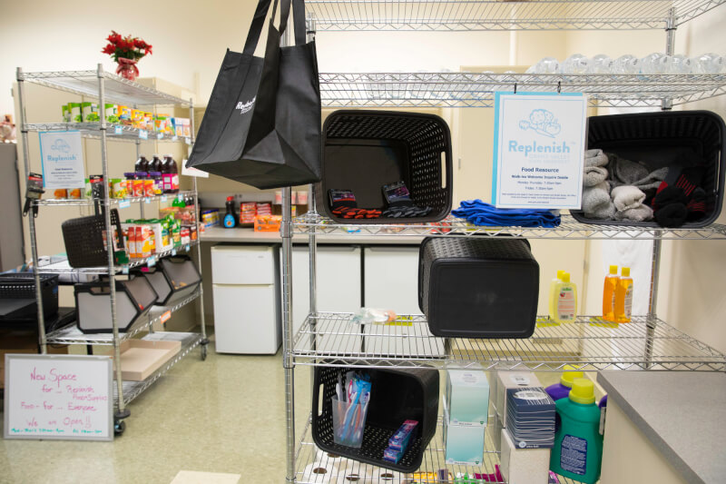 Replenish,&nbsp;the university's food pantry and food resource for students located in the Kirkhof Center on the Allendale Campus, has expanded to Grand Rapids.