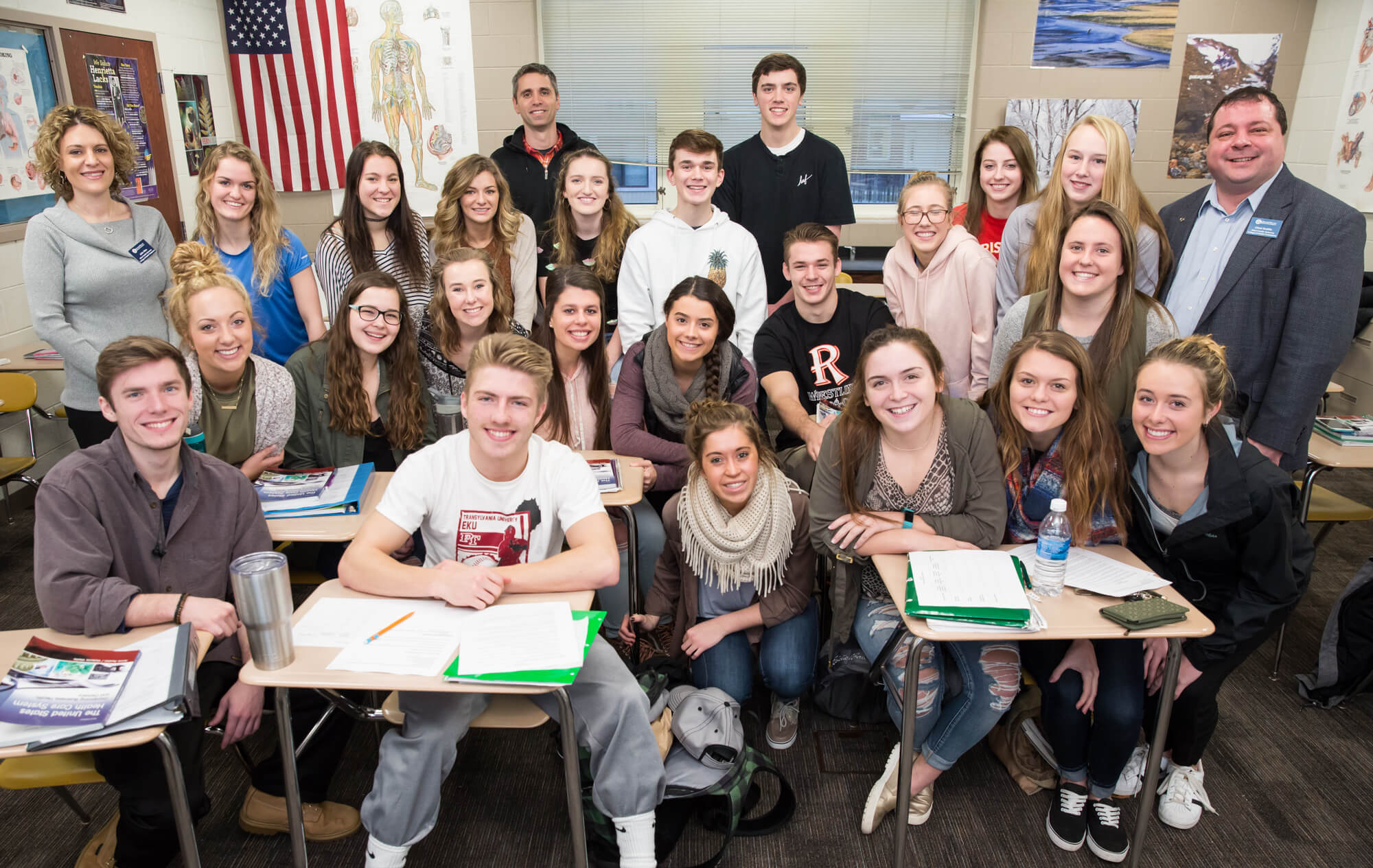 High school students take college courses at their school GVNext