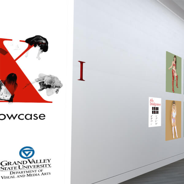 A glimpse of what the virtual gallery will look like.