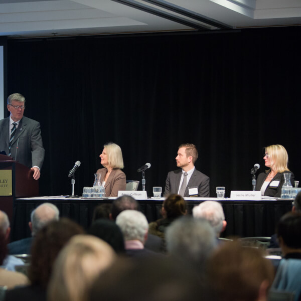 four people at table