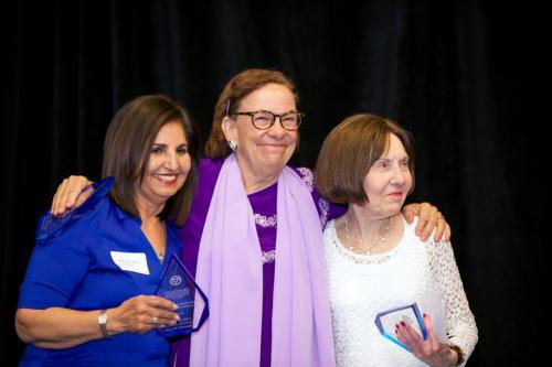 From left to right: Ghazala Munir, Marchiene Rienstra and Lillian Sigal
