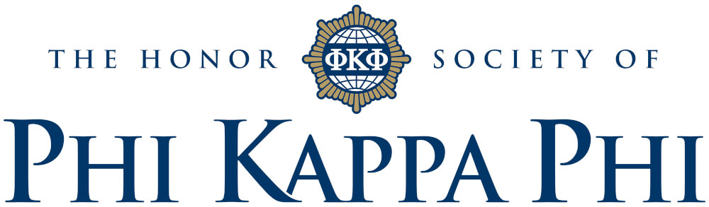 The logo of the Phi Kappa Phi Honor Society