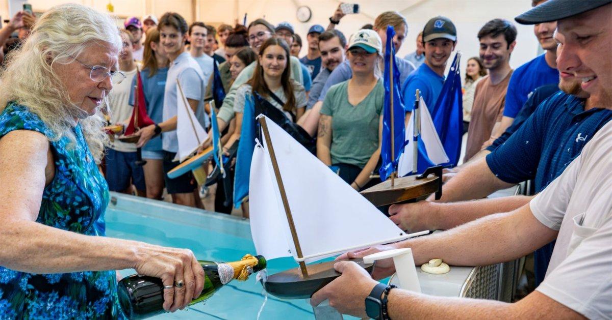 Retiring professor leaves lasting wake with Wooden Shoe Regatta