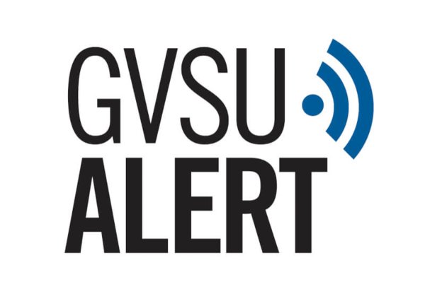 GVSU Alert graphic.