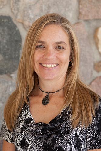 Lisa M. Perhamus was named the first faculty member to hold the Padnos/Sarosik Endowed Professorship of Civil Discourse.