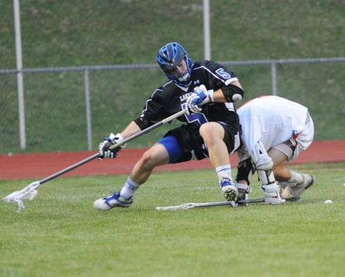 Jake Seiler is a defenseman on the Grand Valley lacrosse team.