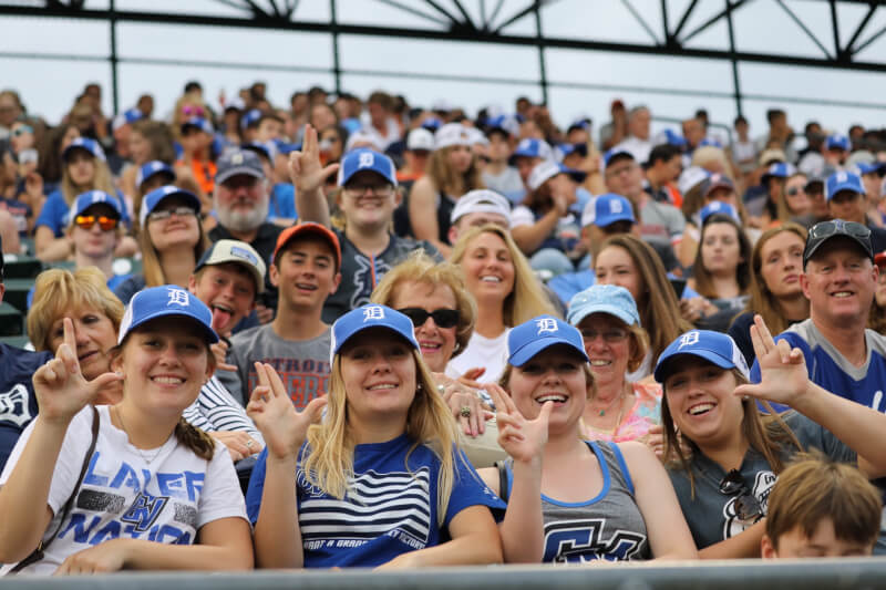 Lakers at the ballpark