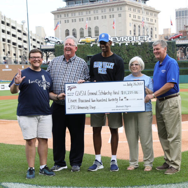  About $11,225 was donated from tickets sales to the Grand Valley Scholarship Fund.