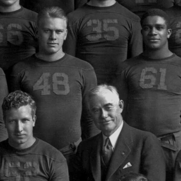 President Gerald R. Ford (left) pictured alongside Willis Ward (right).
