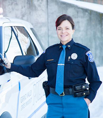 Police Chief Renee Freeman will give a presentation at the Her Story series October 6 in the Kirkhof Center.