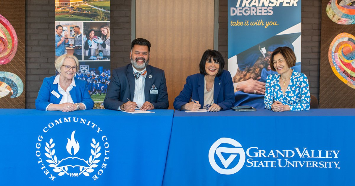 KCC students who want to transfer to GVSU benefit from agreement - GVNext
