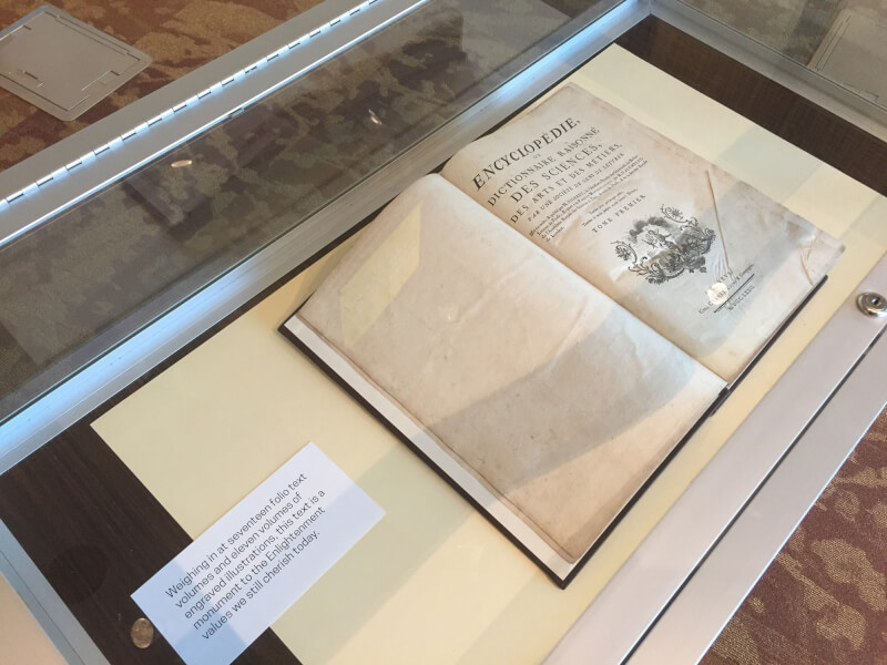 Photo of Disruptive Knowledge exhibit.