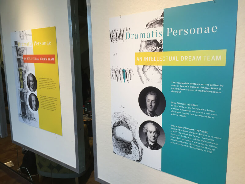 Photo of Disruptive Knowledge exhibit.