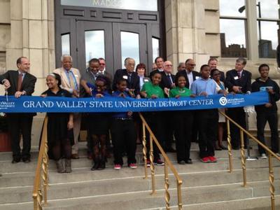 Detroit Center opening ceremony, May 8, 2013