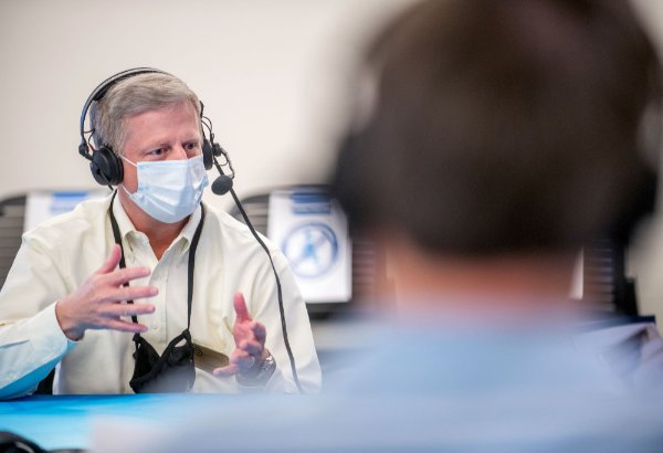 Greg Sanial, vice president for Finance and Administration and director of the Virus Action Team.