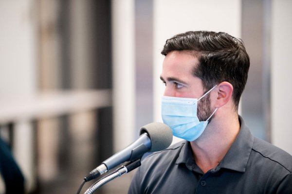 Cameron Zbikowski, a senior majoring in human resource management and international business.