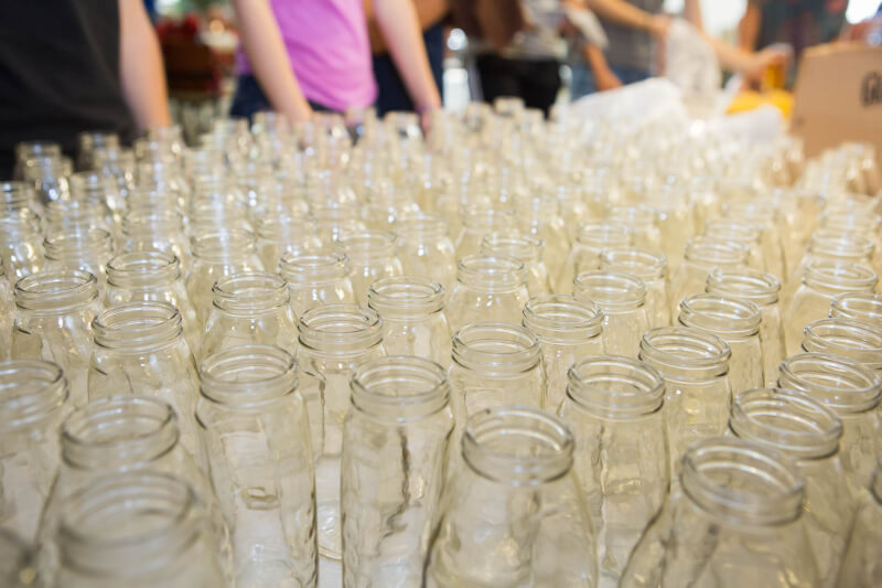  Students bottled more than 360 pounds of honey.