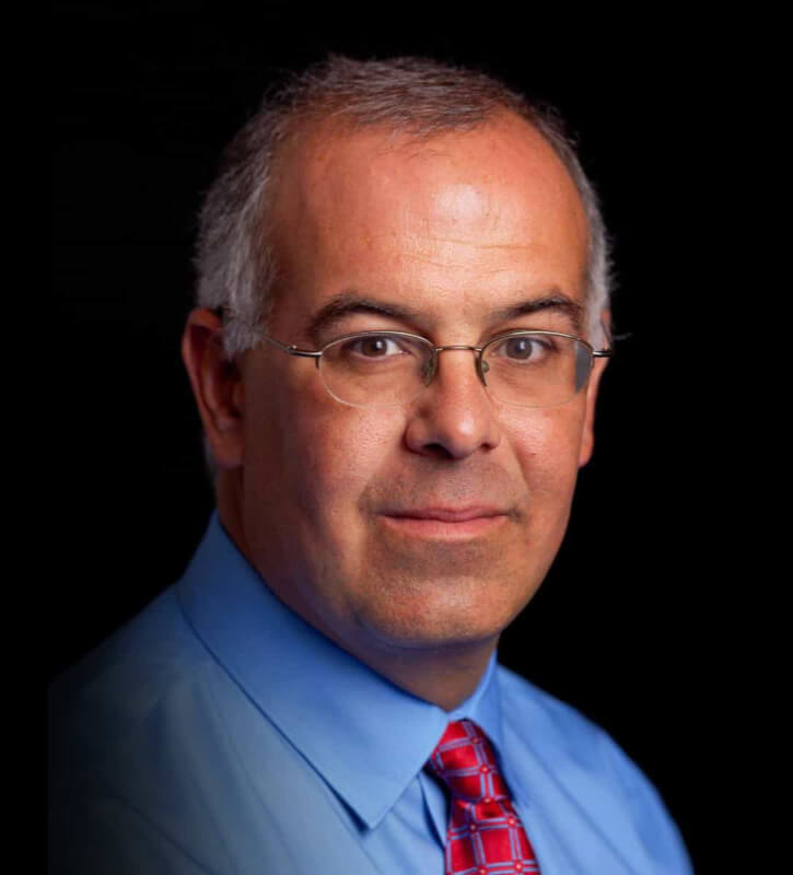 David Brooks in a portrait