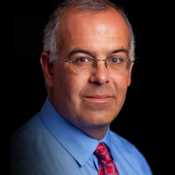 David Brooks in a portrait