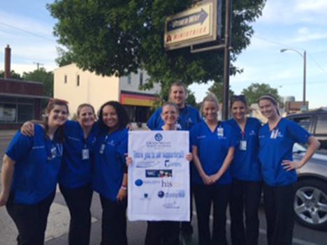 Nursing students hosted a health fair for southwest Grand Rapids residents.