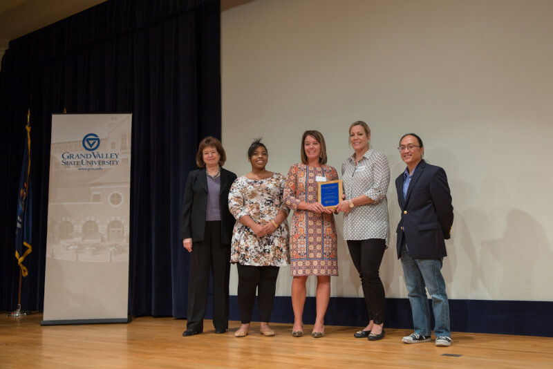 group of people on stage
