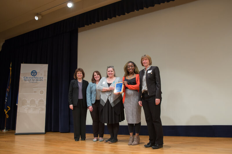 group of people on stage