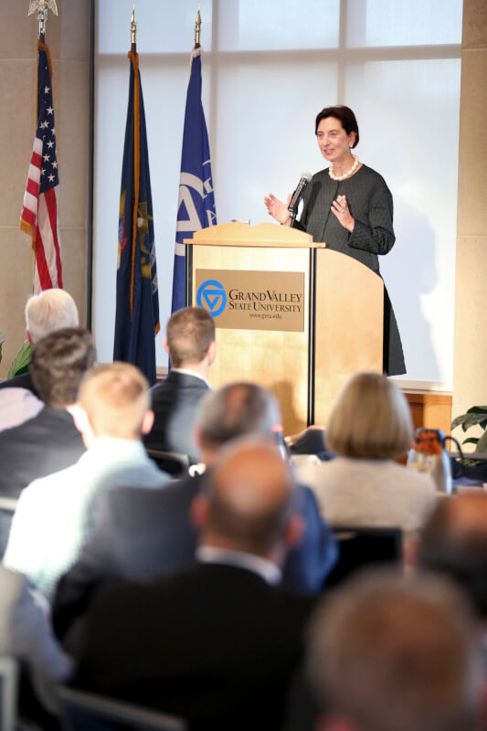 Birgit Klohs, president and CEO of The Right Place