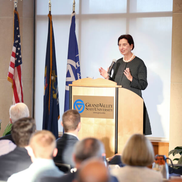 Birgit Klohs, president and CEO of The Right Place