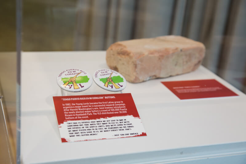 Young Lords exhibit photo