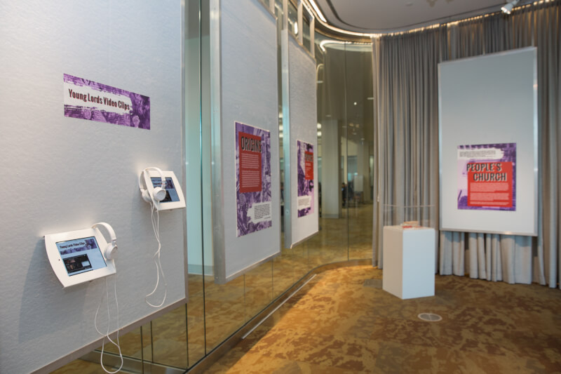 Young Lords exhibit photo