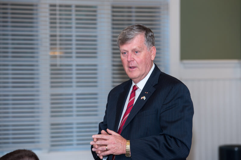 Grand Valley President Thomas J. Haas