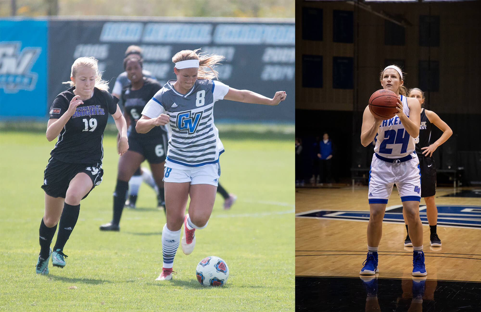 Senior Tara Lierman, a two-time all American athlete, finished her dominant soccer career at Grand Valley with an impressive list of accomplishments. 