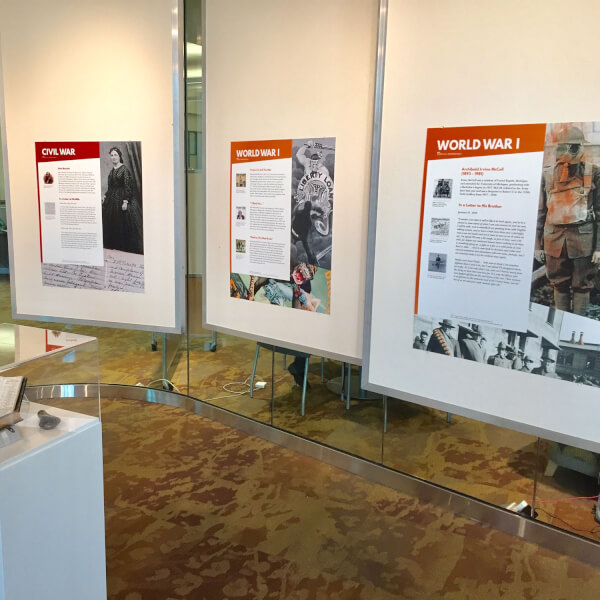 "The Murmur and the Roar" will be on display in the Mary Idema Pew Library Exhibition Space through November 22.