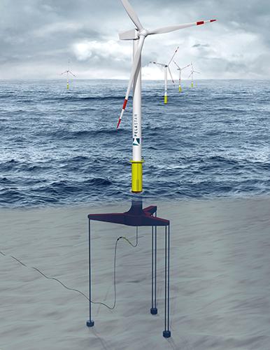 Pictured is Pelastar, which industry leaders call the next generation offshore wind turbine technology. A presentation will take place August 15 at MAREC.