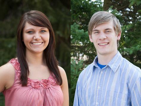 Caitlin Cusack and Gabe Reitemeier took home first place awards