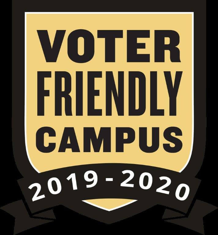 Grand Valley has been selected as one of 123 universities across the country to receive a Voter Friendly Campus designation for 2019-20. 