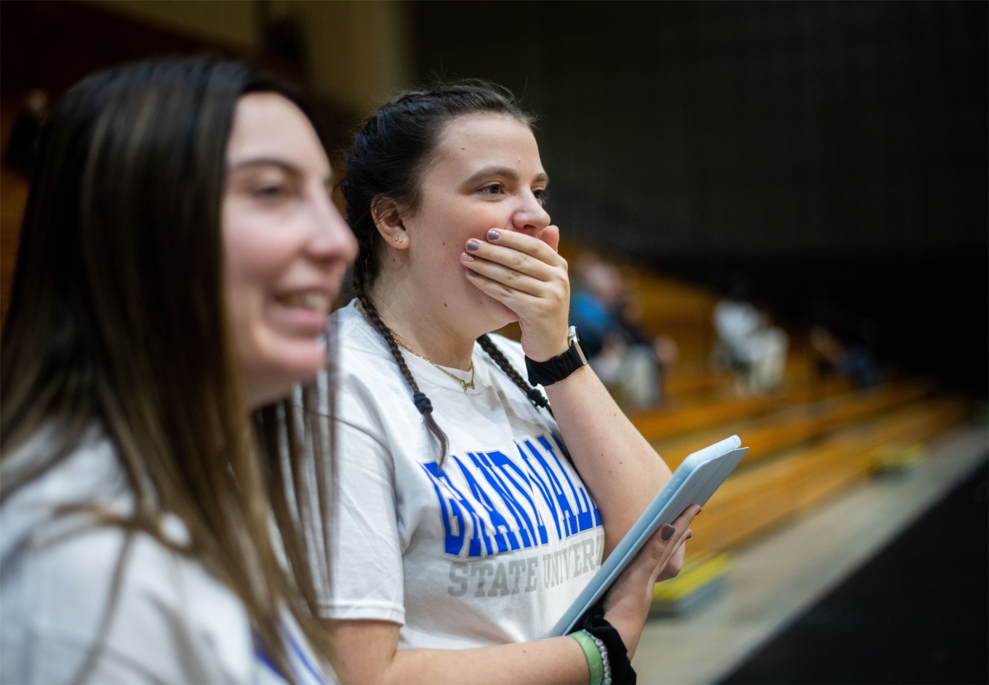 Sport management students host youth teams for class project GVNext