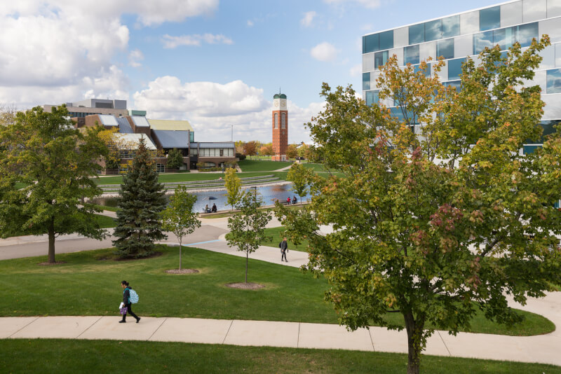 A photo of the Allendale Campus.