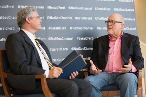 Gleaves Whitney, left, and Peter Secchia, right