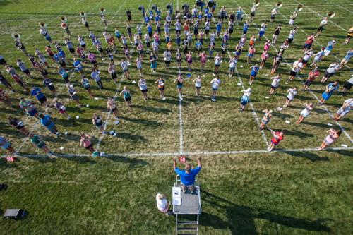 Laker Marching Band Camp is underway