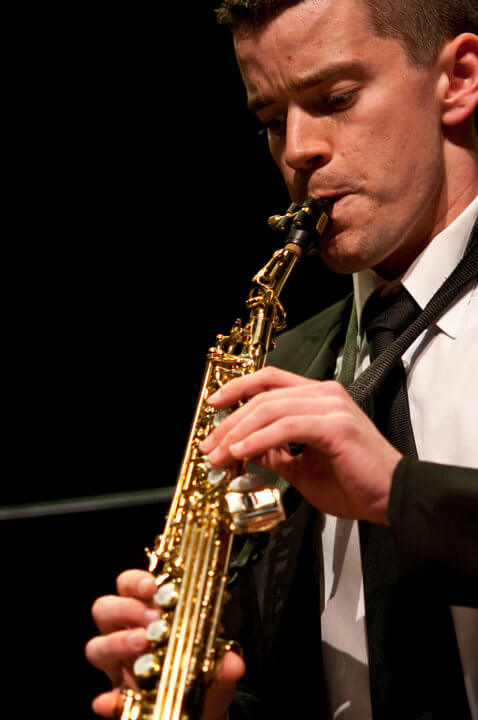 Dan Graser, associate professor of saxophone