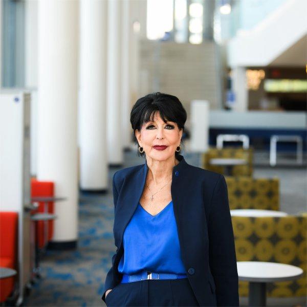 GVSU President Philomena V. Mantella poses for a photo.